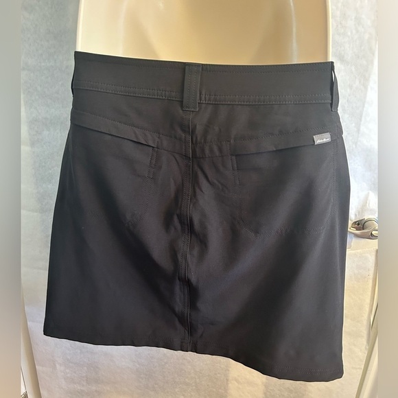 Eddie Bauer black adventurer athletic skort/skirt w/pockets Sz-4. Z20 - Picture 4 of 12